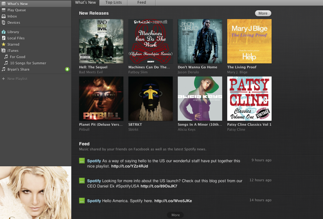 Spotify in 2011