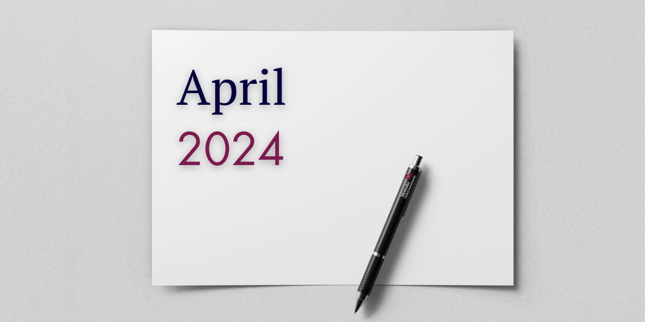 Letter from the PMs – April 2024