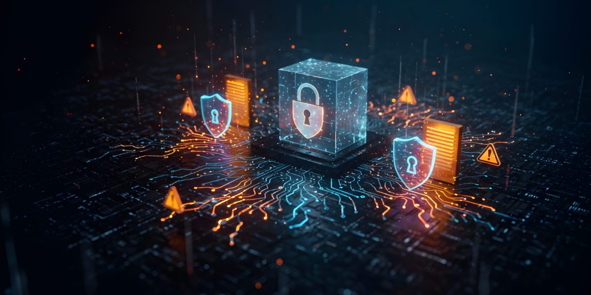 Enterprise software technology infrastructure representing the enduring competitive advantages of established platforms in the AI era